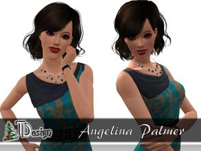 Sims 3 — Angelina Palmer by Trustime — Character from Blue Dream Story - Angelina is the woman who wishes to Peter and he