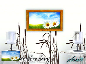 Sims 3 — Another Daisy Painting_xhaii by xhaii2 — Another Daisy Painting