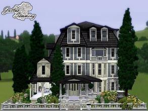 Sims 3 — Victorian Town House by juttaponath — This posh town house takes a 30x20 lot and has 3 bedrooms, a subterranean