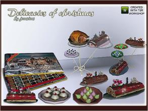 Sims 3 — delicacies of christmas 2 (dinde) by jomsims — delicacies of christmas 2 (dinde)