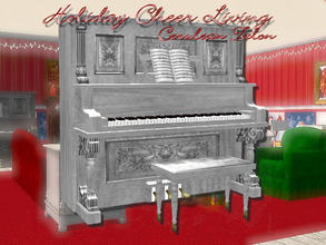 Sims 2 — Holiday Cheer - Piano by Cerulean Talon — Fun and bright colors that will bring cheer and happiness to your