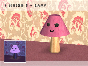 Sims 2 — [ Meiko ] - Lamp by Screaming_Mustard — Hello! This is just a cute small set for your Sim\'s bedrooms.