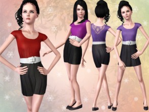 Sims 3 — Formal Dress *teens* by Simonka — Really cute dress for your teens!