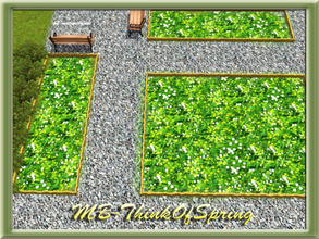 Sims 3 — MB-ThinkOfSpring by matomibotaki — MB-ThinkOfSpring, grass with little white and yellow flowers, by