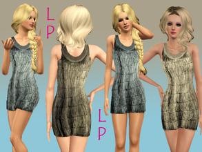 Sims 3 — LP Salsa by laupipi2 — Garment of bangs with a strip