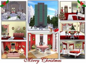 Sims 3 — Christmas House-2012-Full Furnished by TugmeL — TugmeL Apartment-09-Full Furnished Needs Basegame,and Late