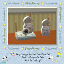 Sims 2 — Judy BabySnoopy - Part I - Babymonitor by judyhugsnoopy — A new babysnoopy sleeping time room set for your