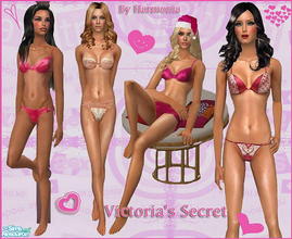 Sims 2 — Victoria\'s Secret End Fashion Show 2007 by Harmonia — no needed mesh