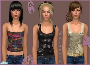 Sims 2 — Glamorous Teens by Harmonia — no mesh needed.