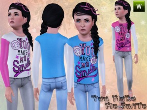 Sims 3 — You Make Me Smile *Child* by Simonka — Everyday outfit for your cute girls!