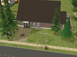 Sims 2 — Forest Fashion by Silerna — A small fashion for in your neighbourhood and for own business. Fully furnished in