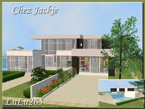 Sims 2 — Chez Jackie by Lulu265 — Chez jackie .. reuploaded. please redownload if the lot did not work the first time