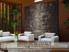 Sims 3 — Designer Wood Wall by Pralinesims — By Pralinesims