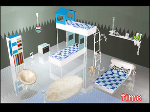 Sims 2 — time by steffor — cute kidsroom