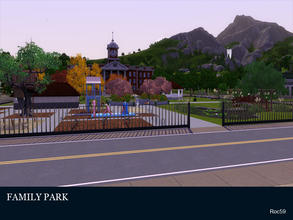Sims 3 — Family Park by roc592 — Take the family to the park most activities catered for, there is a large area dedicated