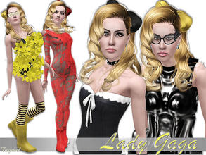 Sims 3 — Lady Gaga [Young Adult]  by TugmeL — Female Young Adult-46 **I have all EP's and SP's installed** ---NOT