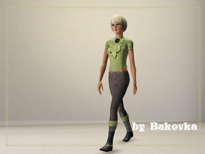 Sims 3 — Top Gabo Female by bukovka — This my first creation and I am happy, to that that has turned out. Thanks ekinege