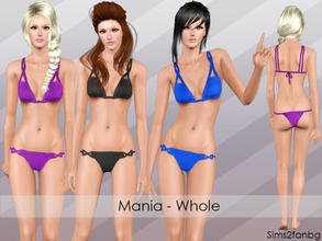 Sims 3 — Mania - Whole by sims2fanbg — .:Mania:. Outfit with bikini and top in 3 recolors,Recolorable,Launcher Thumbnail.