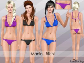 Sims 3 — Mania - Bikini by sims2fanbg — .:Mania:. Bikini in 3 recolors,Recolorable,Launcher Thumbnail. I hope u like it!