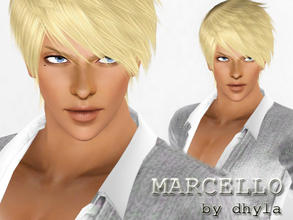 Sims 3 — Marcello by dhylaciouz — Marcello my newest male sims by me :* Honestly i hate using any custom sliders, but in