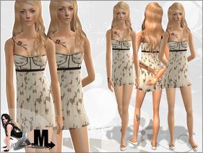 Sims 2 — Only You by miraminkova — Beautiful and fresh dress, perfect for spring.