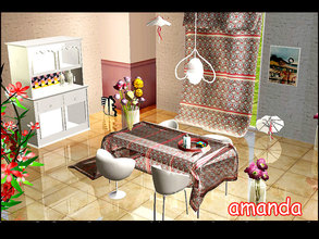 Sims 2 — Amanda by steffor — diningroom