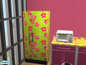 Sims 2 — Flower Fridge by dunkicka — .