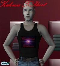 Sims 2 — Creations By Kalinia T-Shirt by Kalinia — This is a T-shirt with my \"Creations By Kalinia\" T-Shirt.