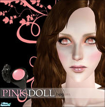 Sims 2 — PINK DOLL Lipgloss by monkey6758 — Comes in 4 colors