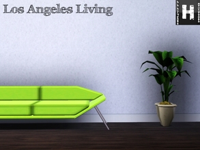 Sims 3 — Los Angeles Living by hudy777-design — New living room set. Set is consisted of sofa, loveseat, chair and coffee