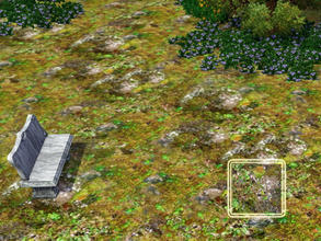 Sims 3 — (2sims3)terrain rock and muss by lurania — Created by www.2sims3.com,a new terrain for our Sims!Enjoy!