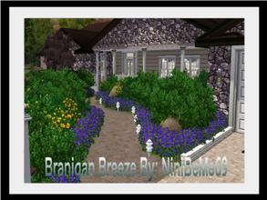 Sims 3 — Branigan Breeze by NiniBeMe692 — Step into the stylish contemporary ranch that is Branigan Breeze. With bold