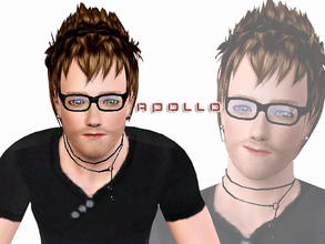 Sims 3 — Apollo by xhaii2 — Apollo :) hair: http://newseasims.com/inside-page.php?cid=1&id=43 eyebrow: