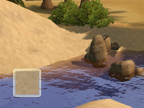 Sims 3 — (2Sims3)terrain 45 sand V2 by lurania — Created by www.2sims3.com,enjoy!
