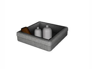 Sims 3 — Ikea Inspired Freden Bath Large Cloth Basket by TheNumbersWoman — Inspired by Ikea, quality that's cheap by