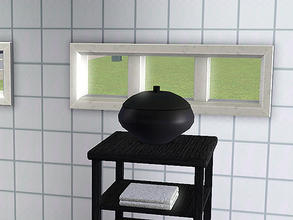 Sims 3 — Ikea Inspired Freden Bath Large Vase by TheNumbersWoman — Inspired by Ikea, quality that's cheap by design.By