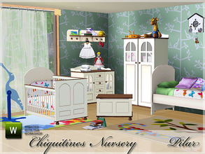 Sims 3 — Chiquitines Nursery by Pilar — Dresser needs Ep4