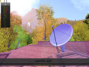 Sims 3 — Satellite Dish by wondymoon — -Satellite Dish -wondymoon design -May'2011 - TSR