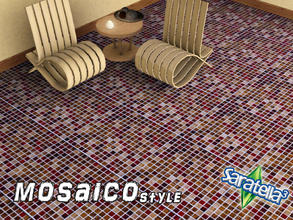Sims 3 — Mosaico by saratella — a mosaic on the floor? oh wow!