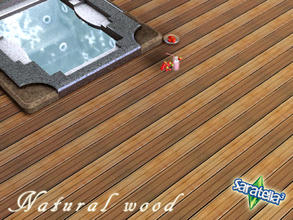 Sims 3 — Natural wood by saratella — A truly natural wood, for interior and exterior decorating