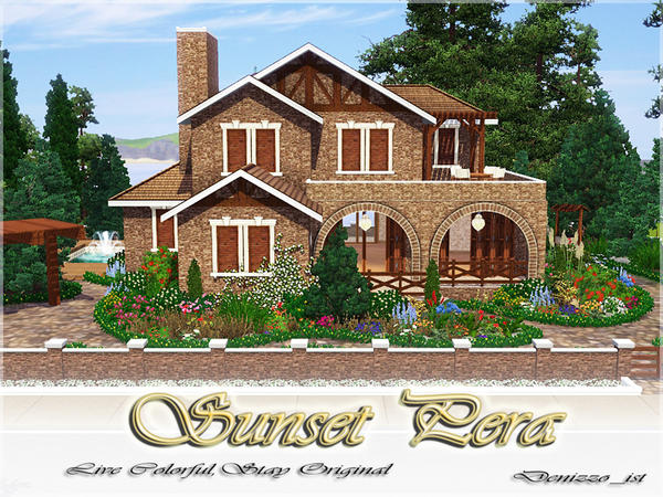 Sims 3 — Sunset Pera by denizzo_ist — Requires; World Adventures, Ambitions I wish you like it ;) Thanks for all TSRAA