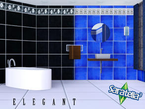 Sims 3 — elegant  by saratella — a classic Vietri tiles to decorate the walls of the house