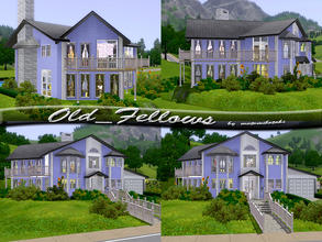 Sims 3 — Old_Fellows by matomibotaki — A sims generation house, with enough rooms for the whole family. Cosy and lovely.