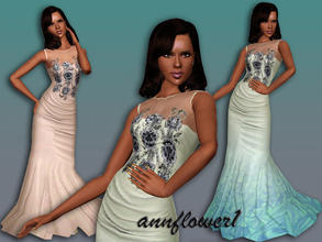 Sims 3 — Dress Gremmi 2012 by annflower1 — Evening dress from 54 ceremonies of Gremmi 2012