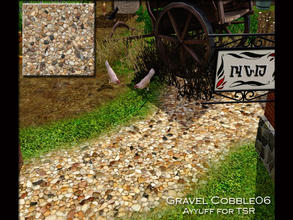 Sims 3 — Gravel Cobble06 by ayyuff — Gravel Cobble06