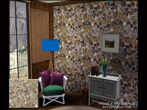 Sims 3 — Pebble Pattern01 by ayyuff — Pebble Pattern01