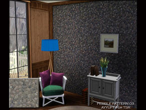Sims 3 — Pebble Pattern03 by ayyuff — Pebble Pattern03