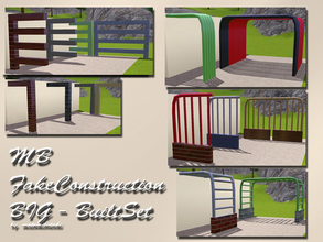 Sims 3 — MB-FakeConstructionBIG-BuiltSet by matomibotaki — MB-FakeConstructionBIG-BuiltSet, again a construction set with