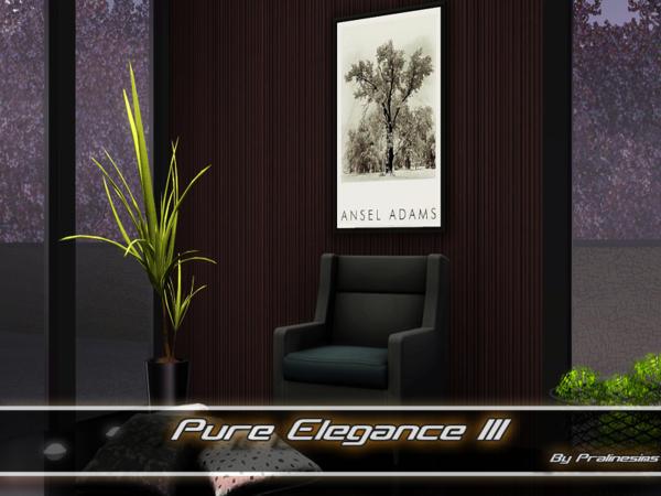 Sims 3 — Pure Elegance III by TSR Archive — Elegant brown pattern. We hope you like it!