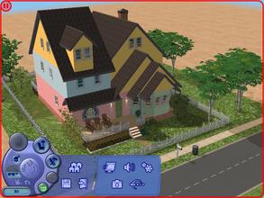 Sims 2 — My version of the house from Disney\'s \"Up\" by former_ussr2 — This is my version of the house from